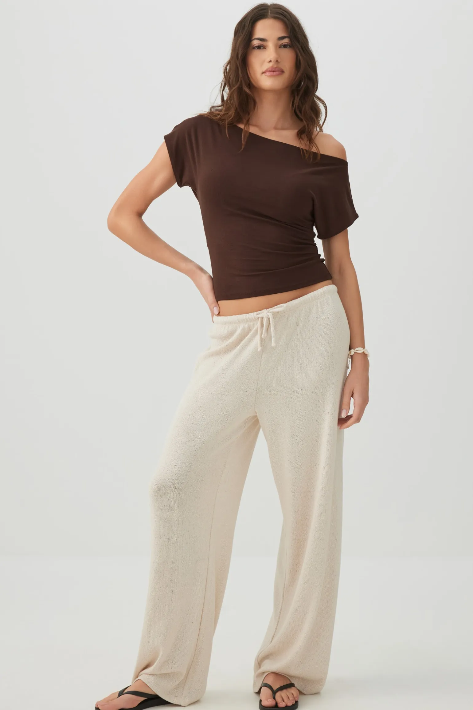 Asymmetric Cinched Top