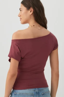 Asymmetric Cinched Top