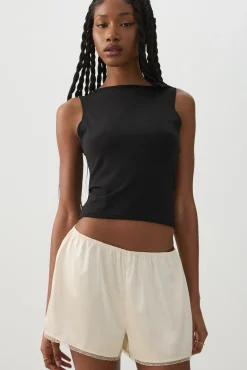 Back Bow Sleeveless Top