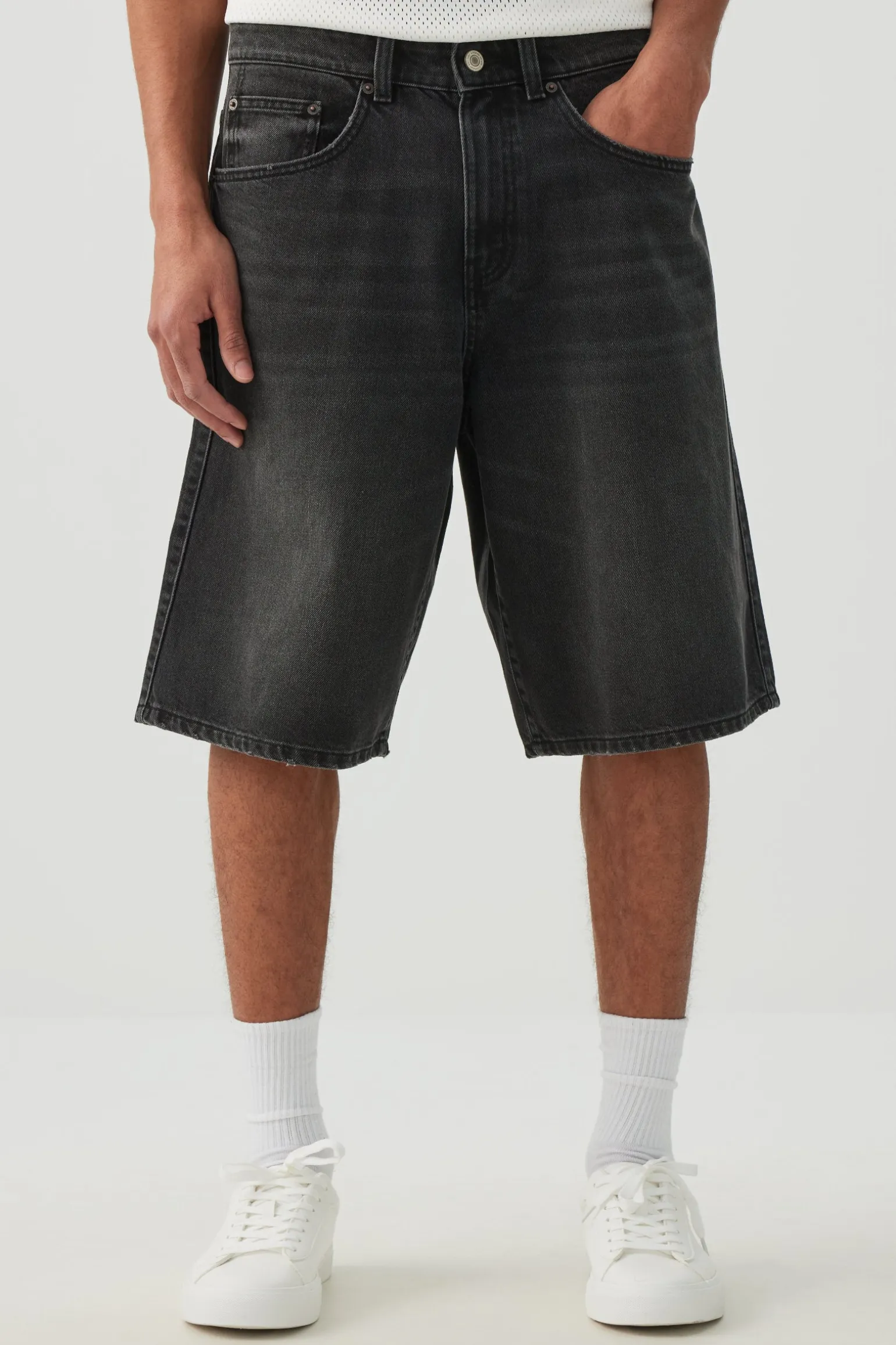 Baggy Denim Shorts