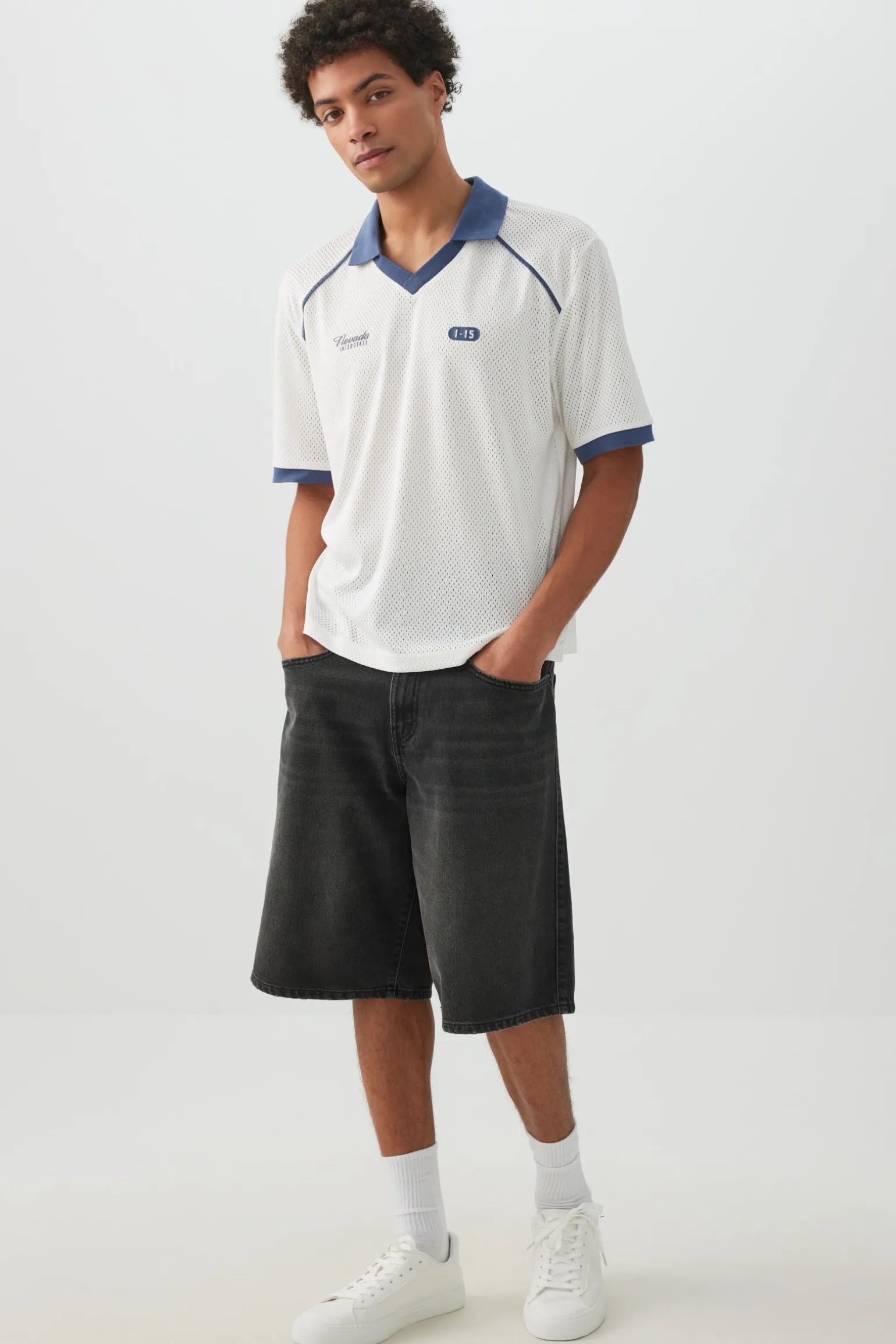 Baggy Denim Shorts