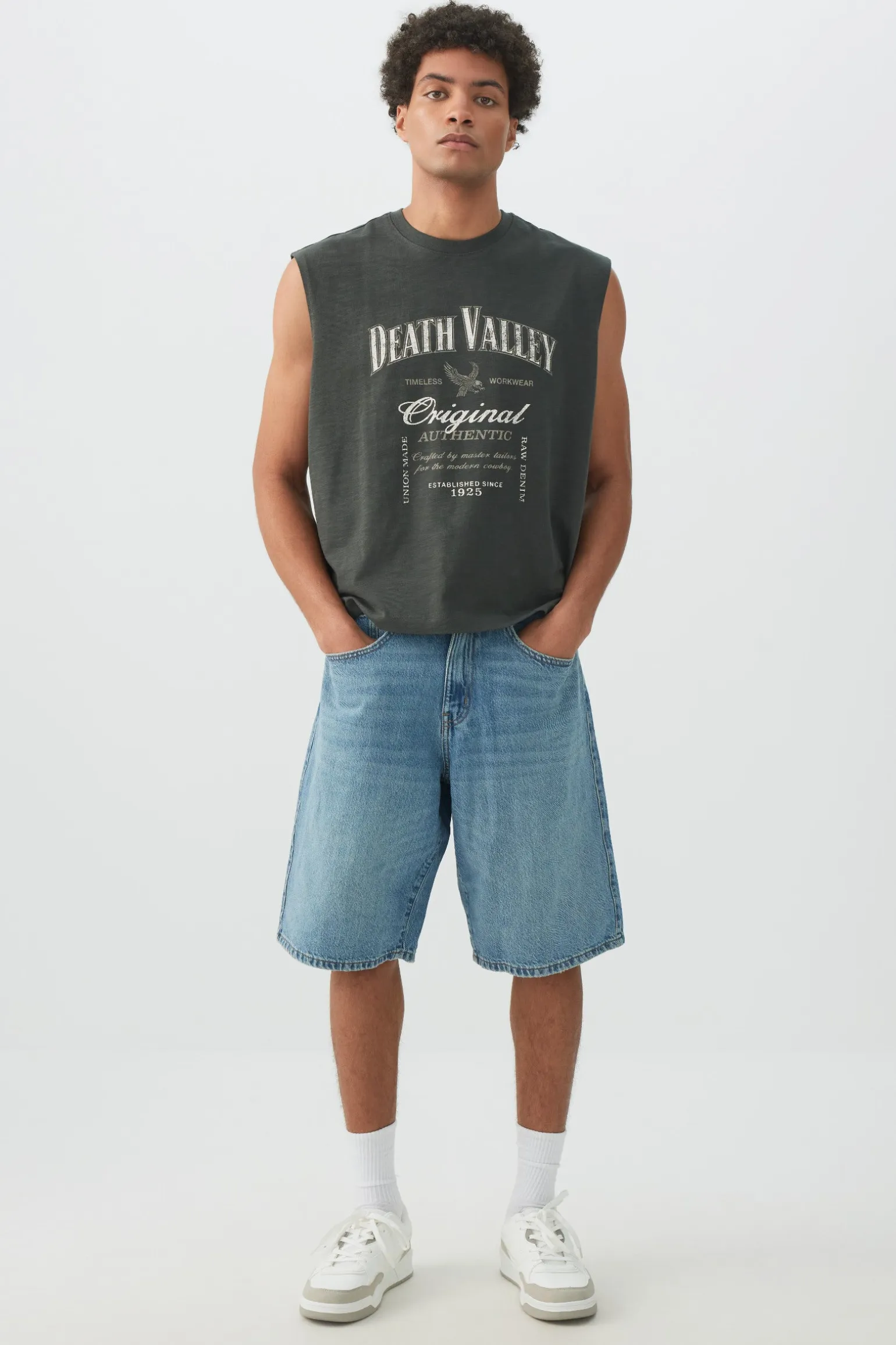 Baggy Denim Shorts