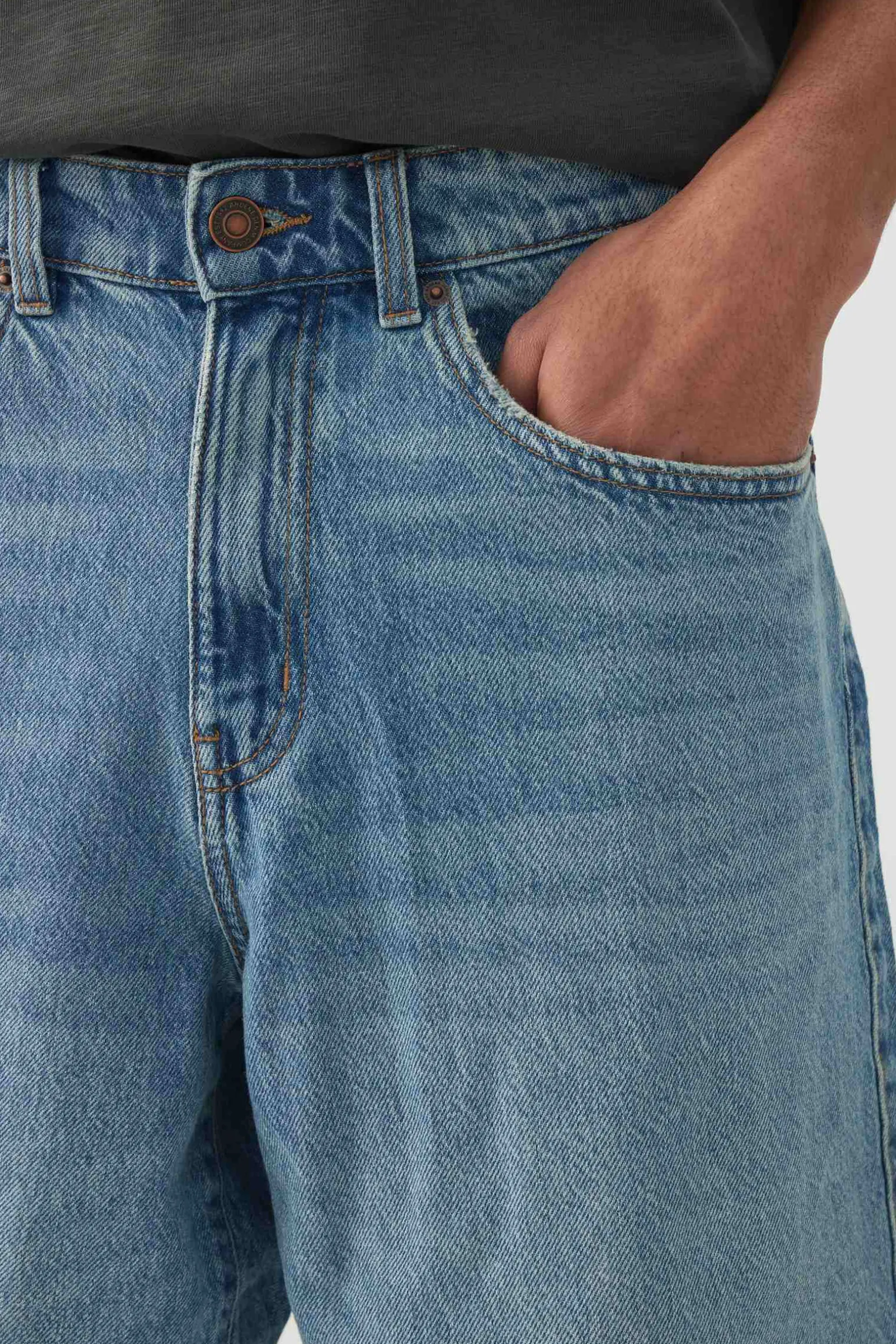 Baggy Denim Shorts