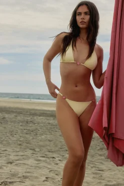 Bare Bikini Bottom with Charm