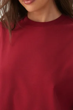 Basic Boxy Crew Neck T-shirt