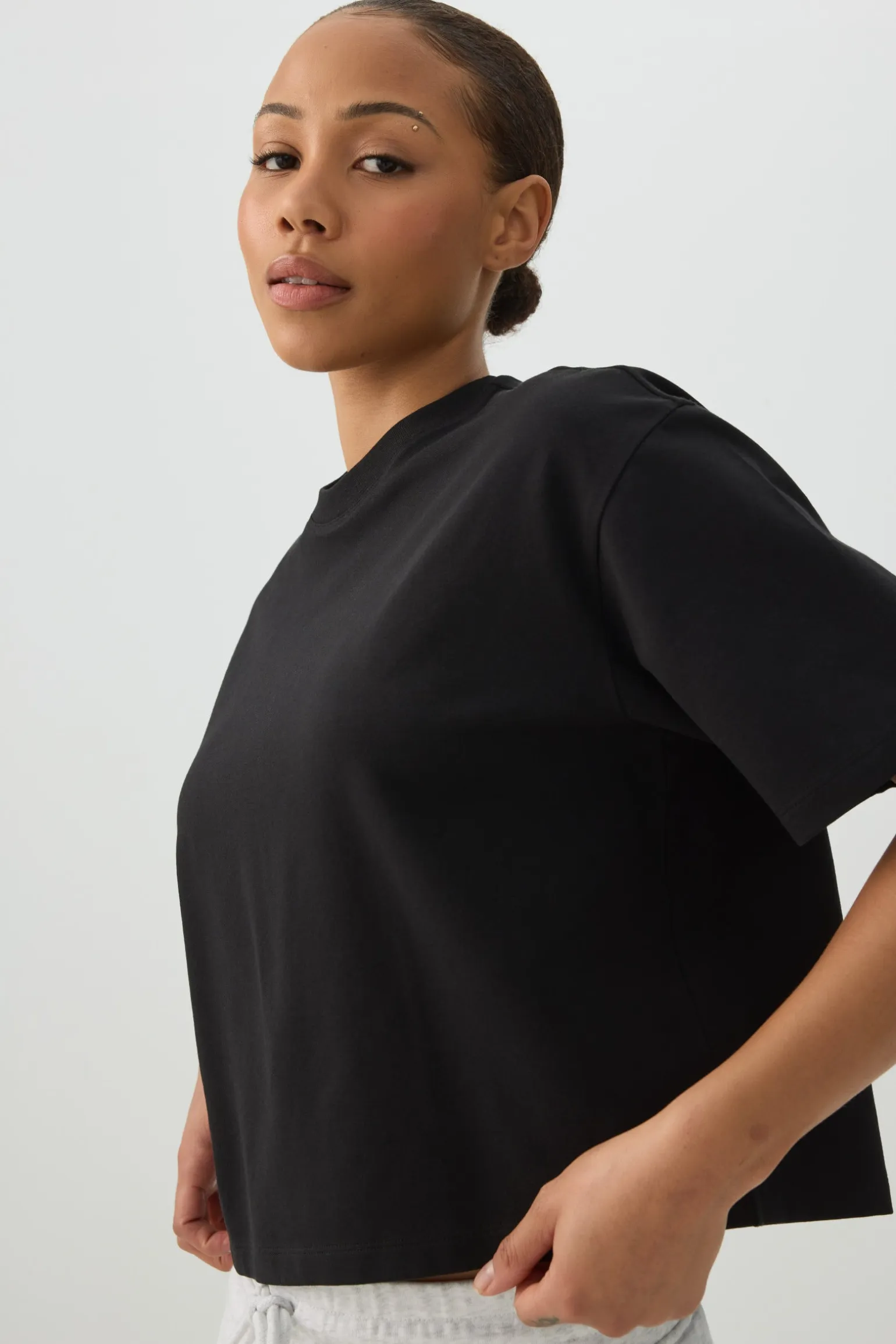 Basic Boxy Short Sleeve T-Shirt