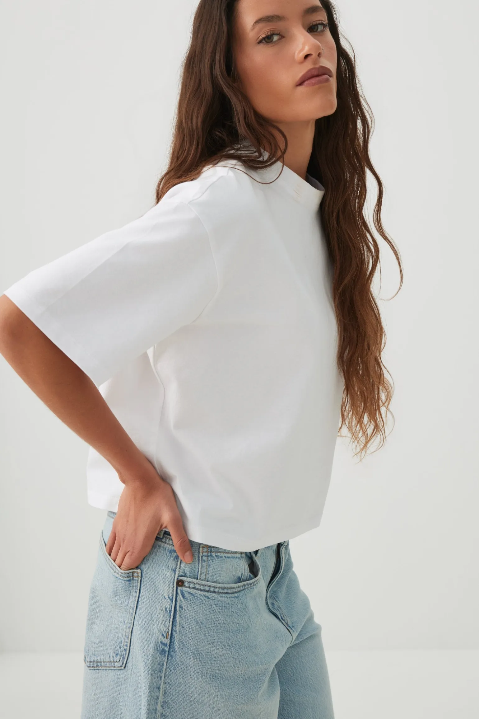 Basic Boxy Short Sleeve T-Shirt