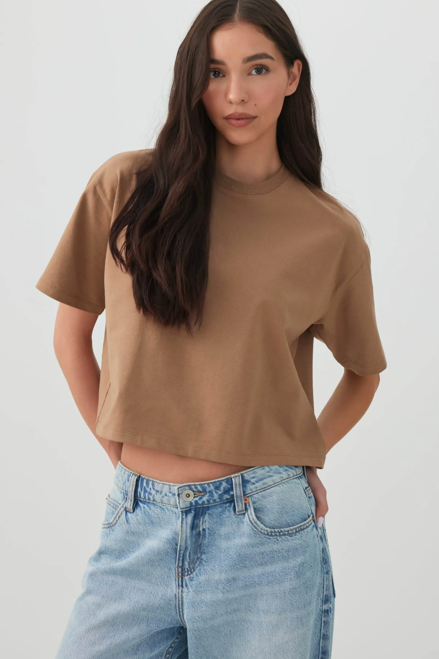 Basic Boxy Short Sleeve T-Shirt