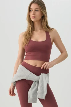 Basic Crop Halter Tank Top