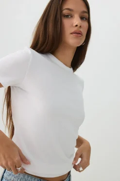 Basic Fitted Short Sleeve T-Shirt