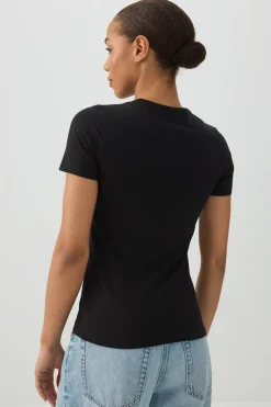 Basic Fitted Short Sleeve T-Shirt