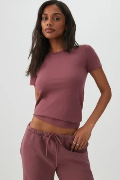 Basic Fitted Short Sleeve T-Shirt