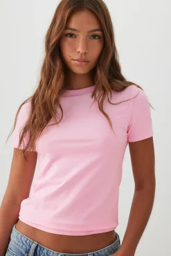 Basic Fitted Short Sleeve T-Shirt