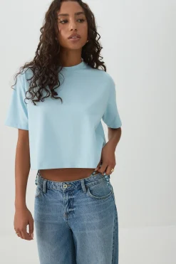 Basicore™ Boxy Cropped T-Shirt
