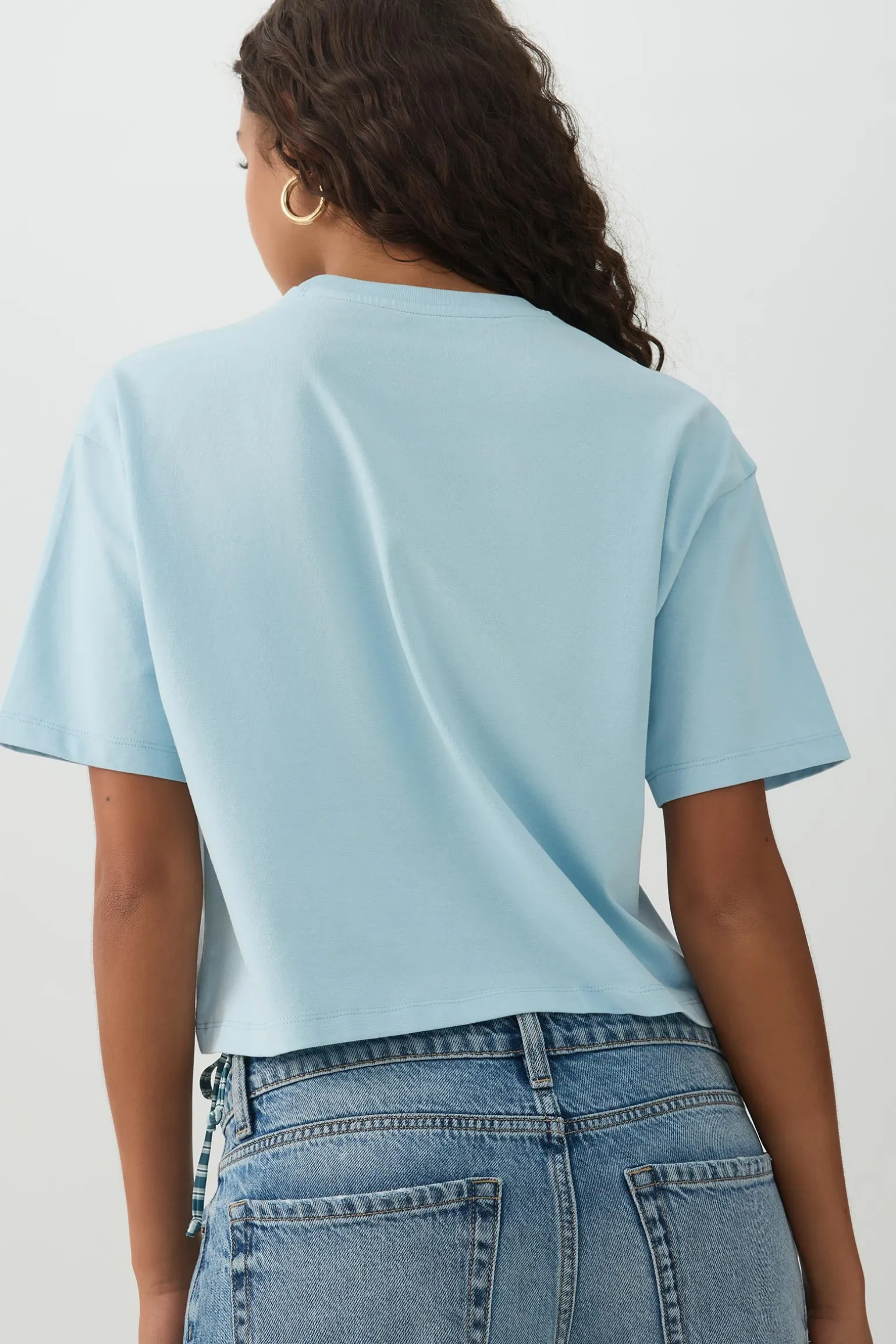 Basicore™ Boxy Cropped T-Shirt