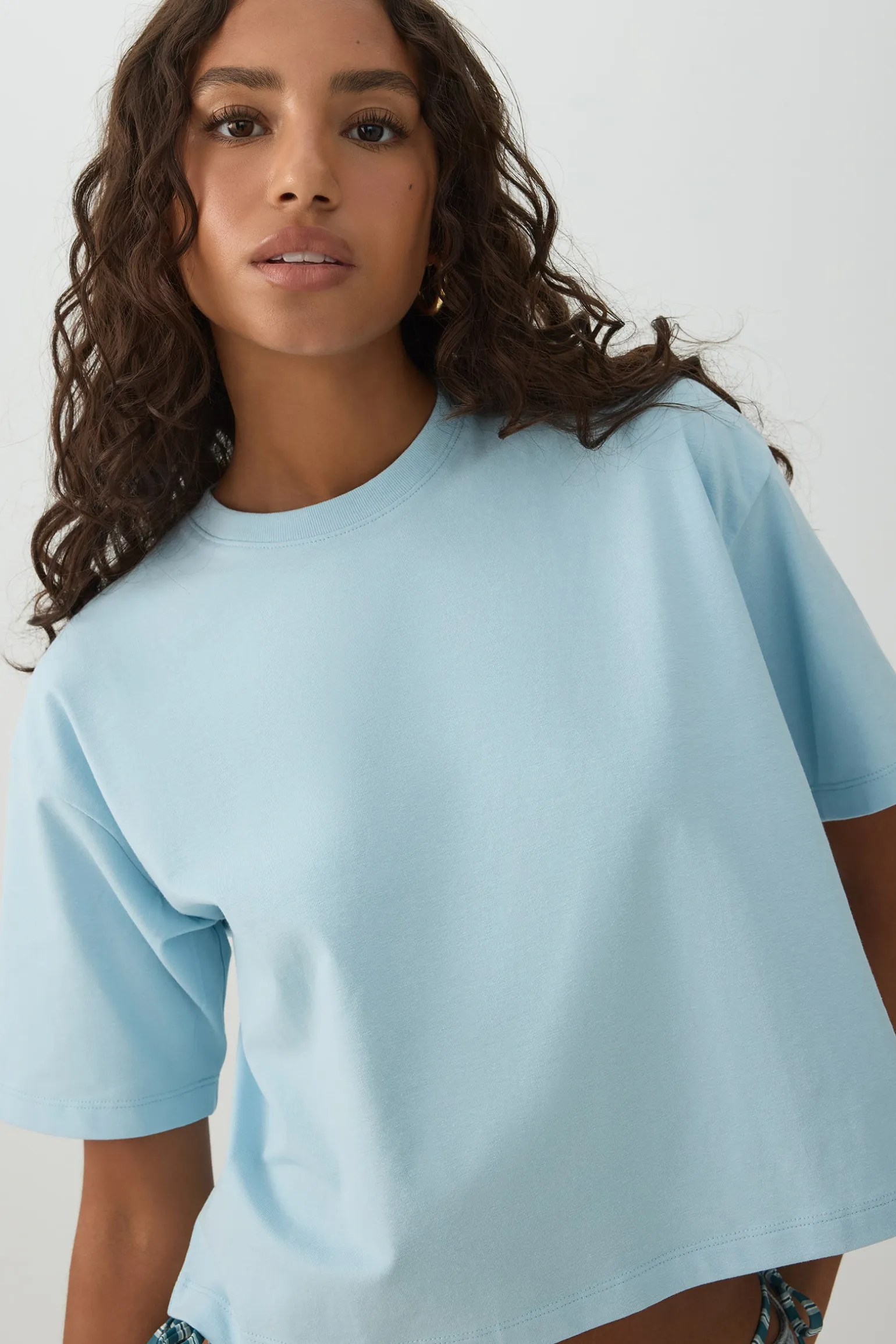 Basicore™ Boxy Cropped T-Shirt