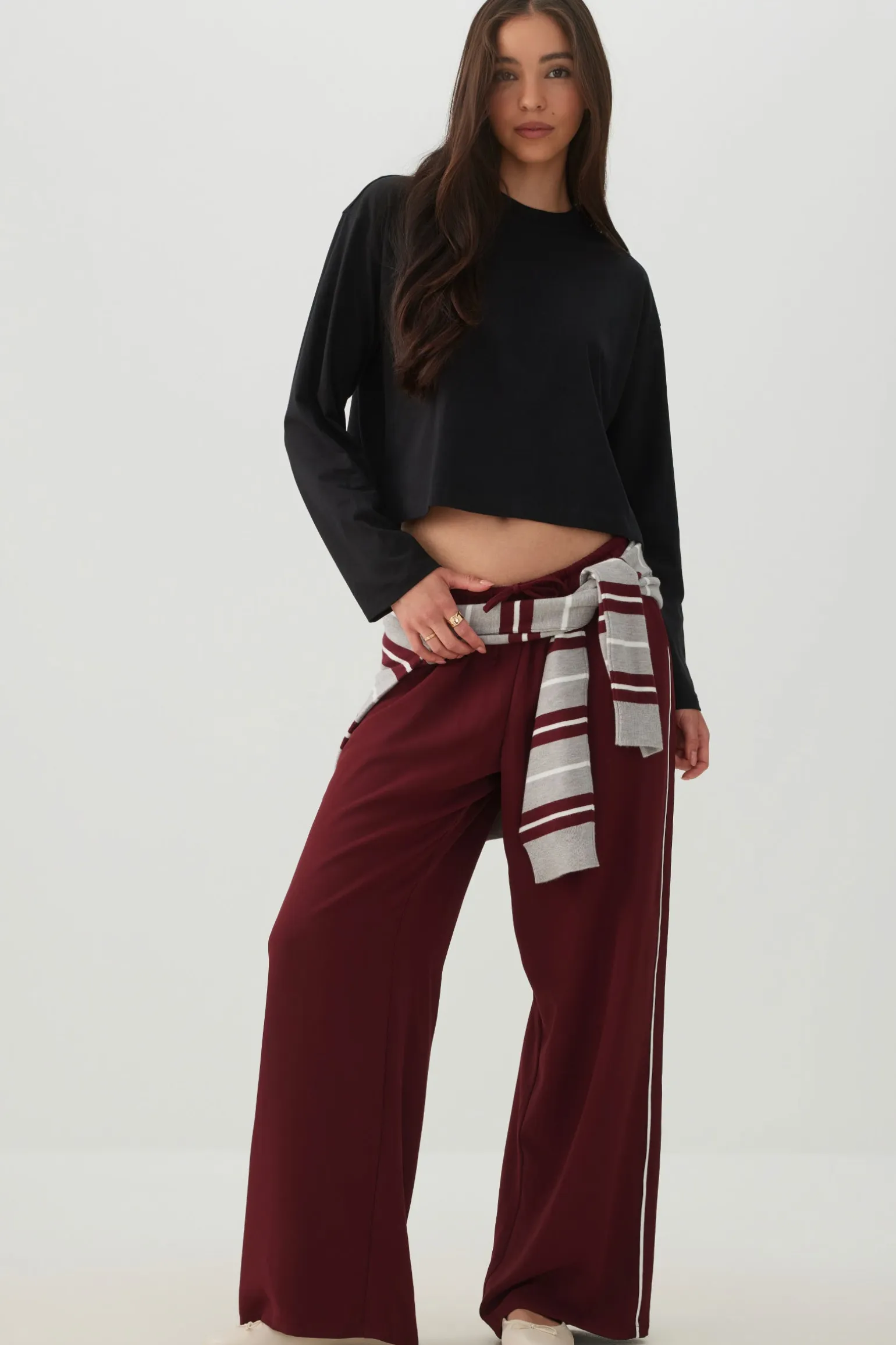 Basicore™ Boxy Long Sleeve T-Shirt