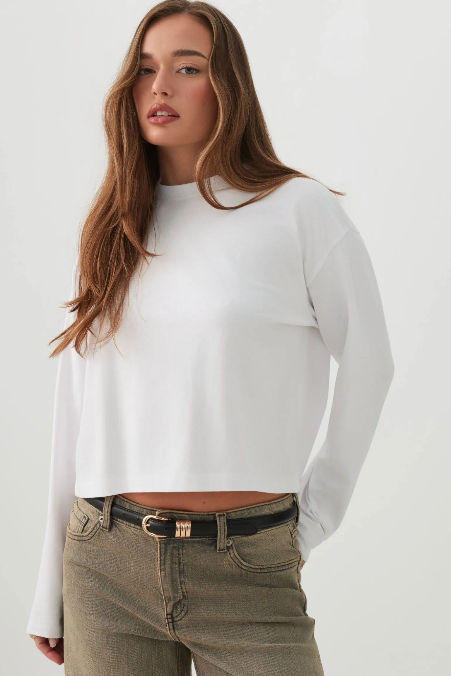 Basicore™ Boxy Long Sleeve T-Shirt