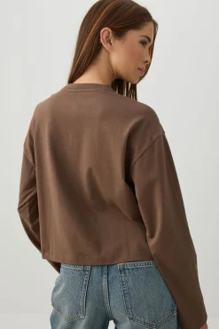 Basicore™ Boxy Long Sleeve T-Shirt