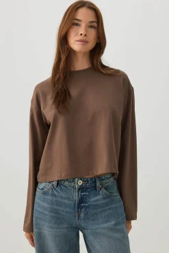Basicore™ Boxy Long Sleeve T-Shirt