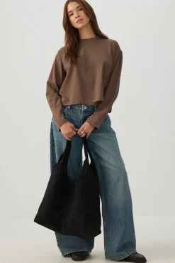 Basicore™ Boxy Long Sleeve T-Shirt