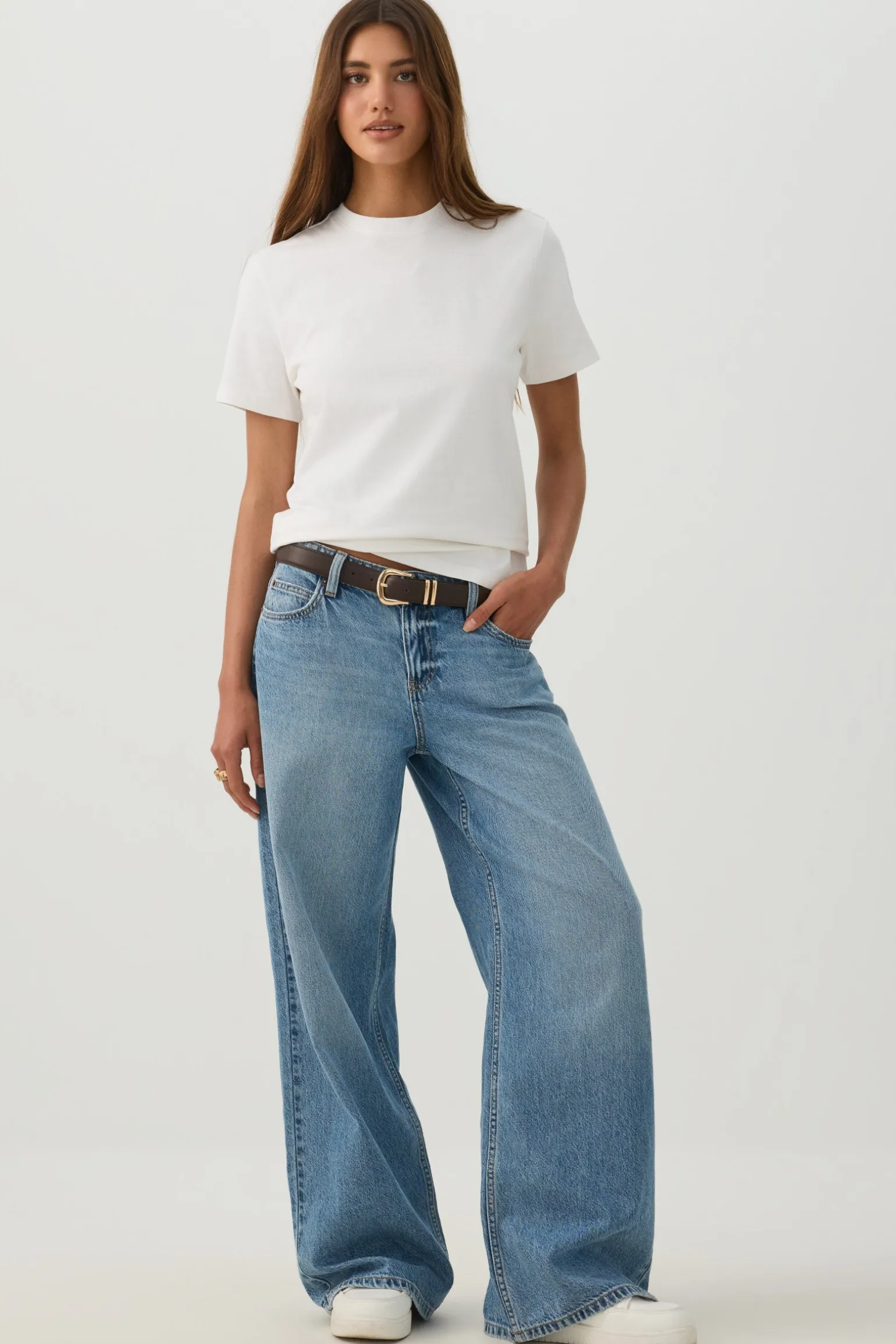 Basic Relaxed Short Sleeve T Shirt