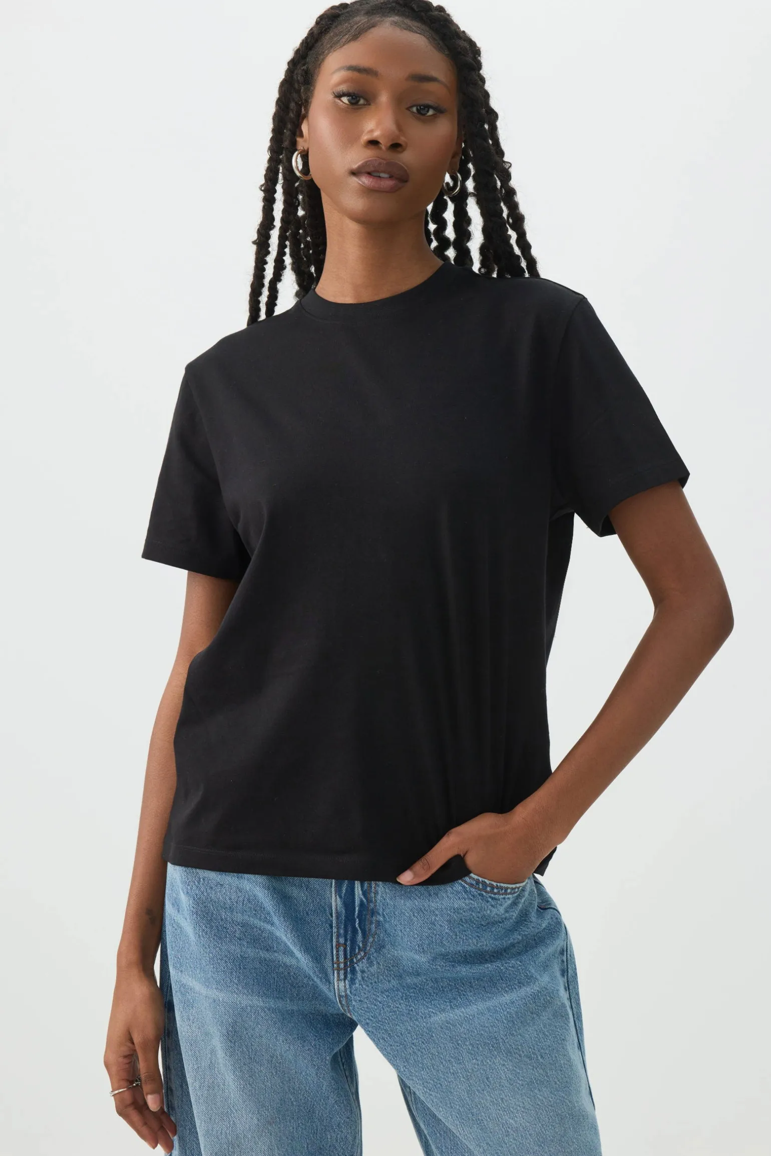 Basic Relaxed Short Sleeve T-Shirt