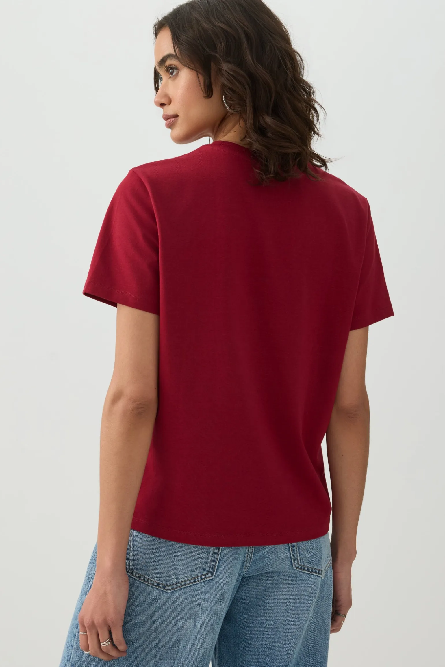 Basic Relaxed Short Sleeve T Shirt