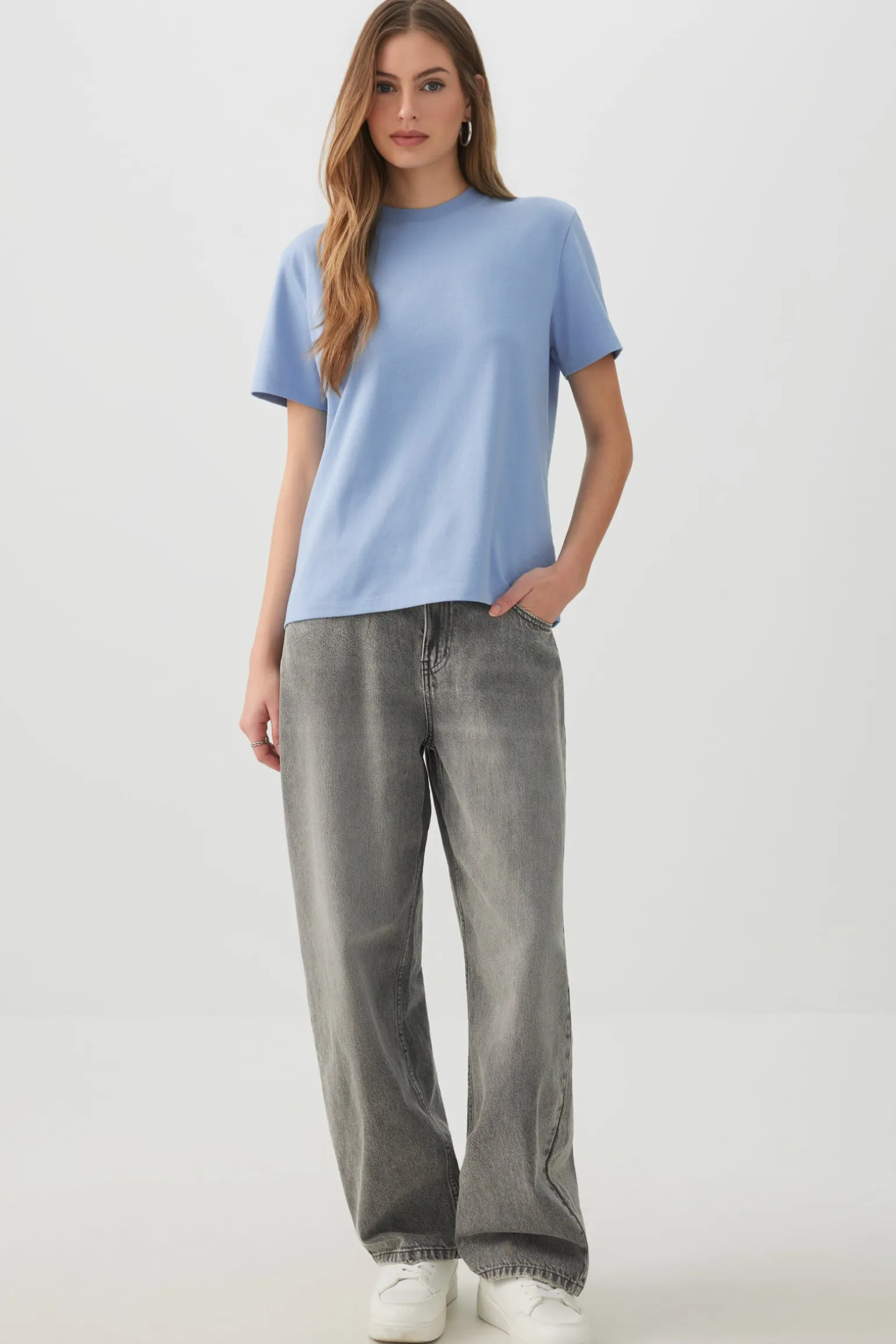 Basic Relaxed Short Sleeve T-Shirt