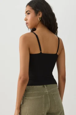 Basic Ribbed Knit Tank Top