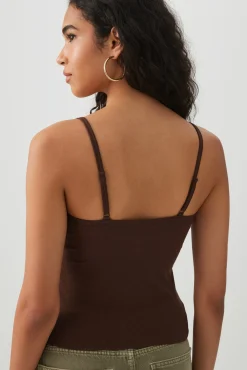 Basic Ribbed Knit Tank Top