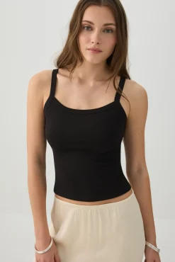Basic Ribbed Tank Top