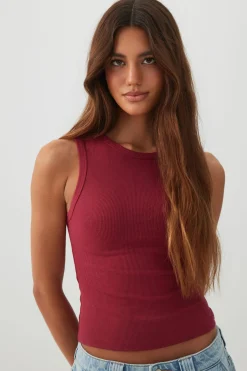 Basic Rib Knit Tank