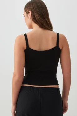 Basic Scoop Neck Short Tank
