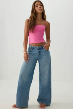 Basic Super Soft Tank Top with Adjustable Straps