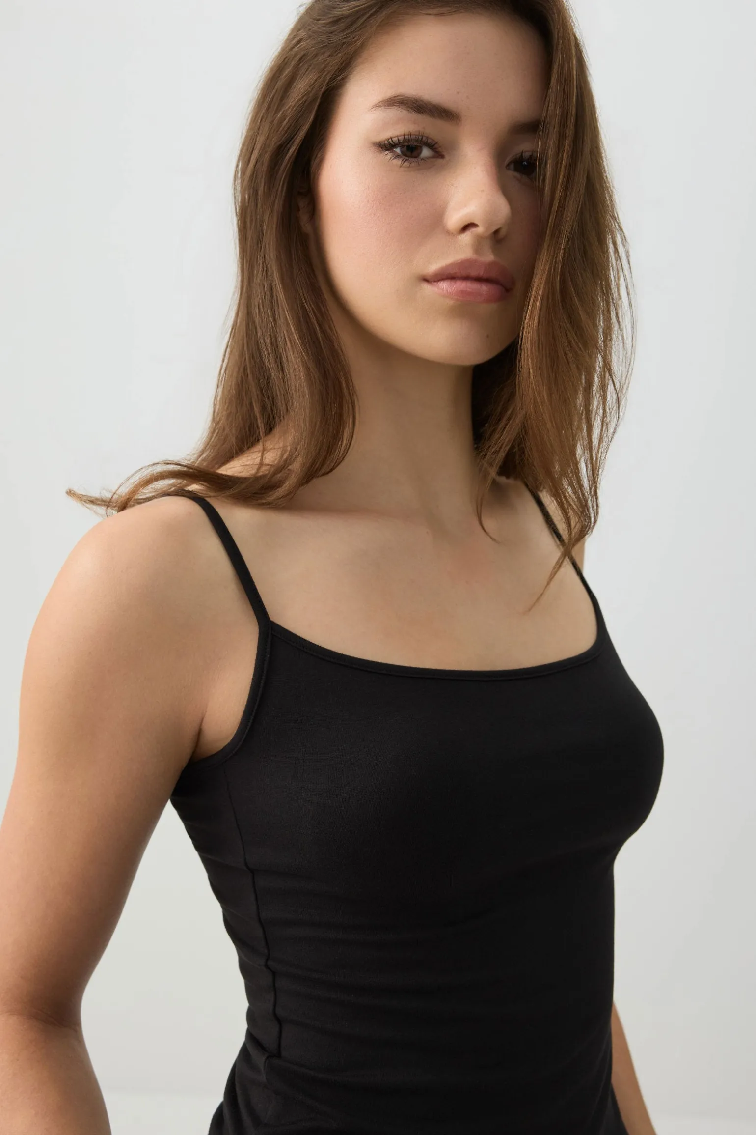 Basic Super Soft Tank Top with Adjustable Straps