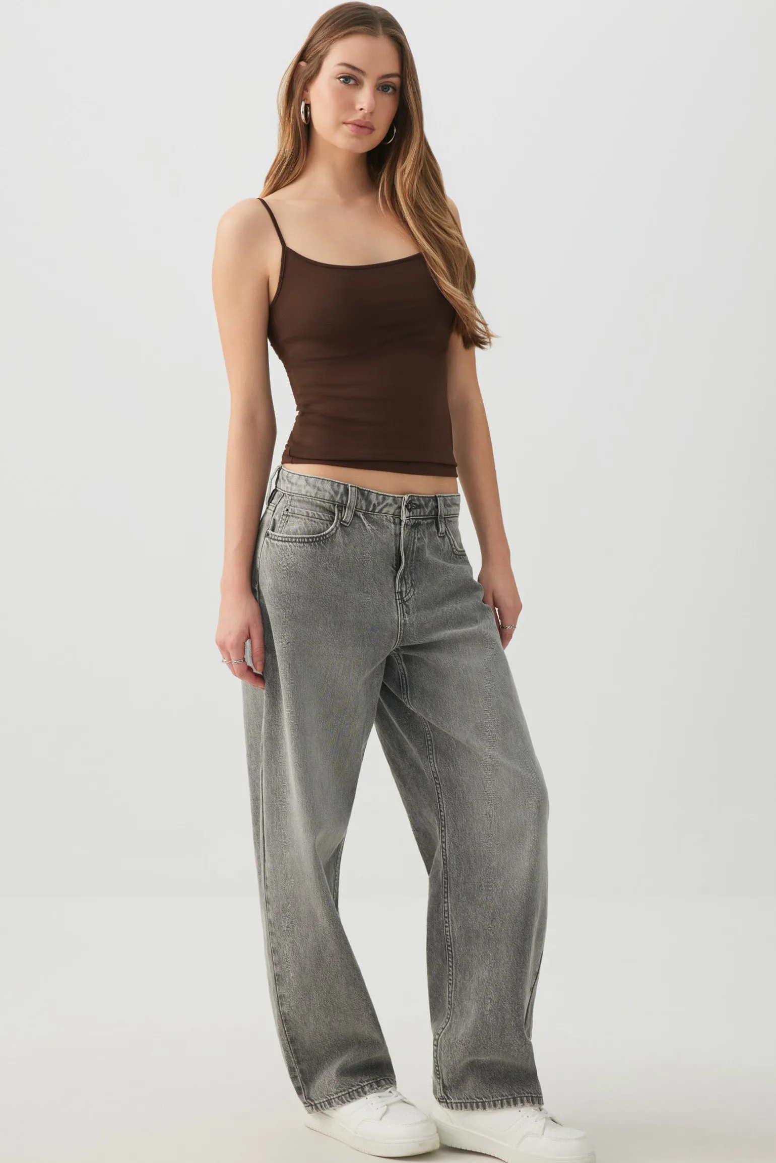 Basic Super Soft Tank Top with Adjustable Straps