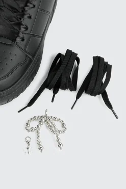 Basketball Sneakers with Removable Charms