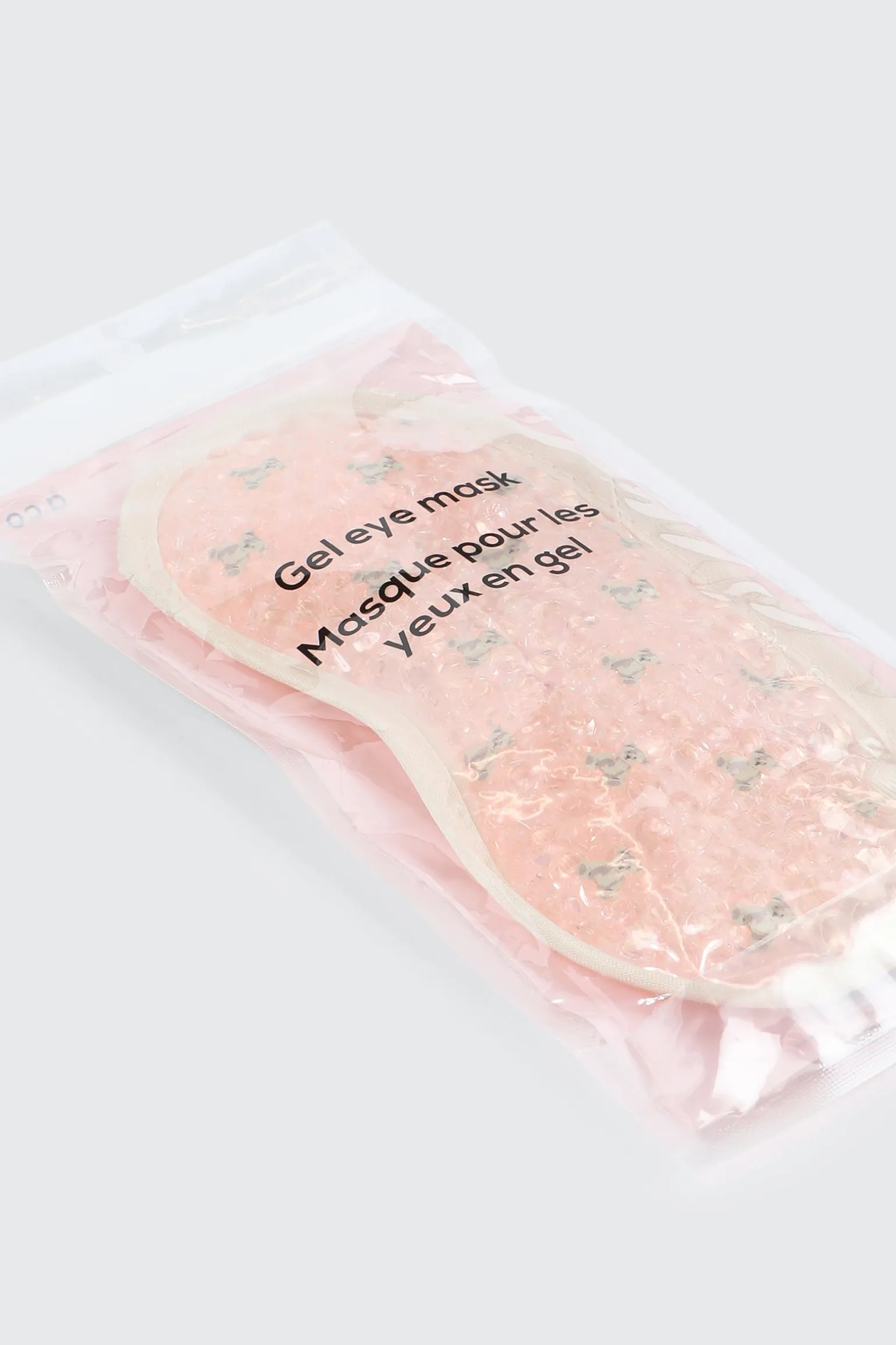 Bear Print Gel Eye Mask