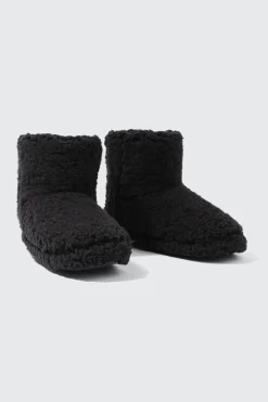 Berber Fleece Bootie Slippers