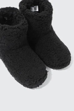 Berber Fleece Bootie Slippers