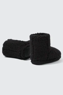 Berber Fleece Bootie Slippers