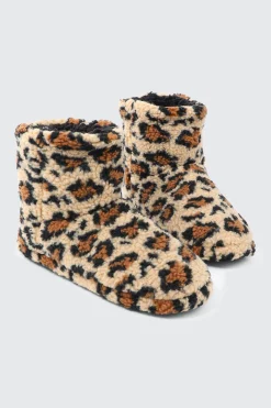 Berber Fleece Bootie Slippers