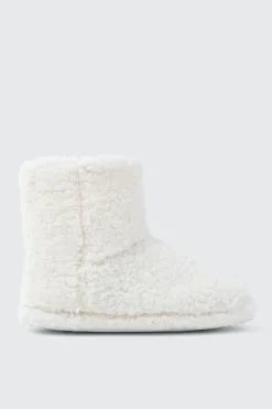 Berber Fleece Bootie Slippers