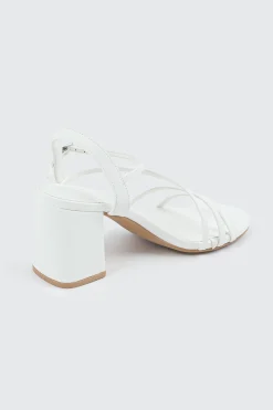 Block Heel Strappy Sandals