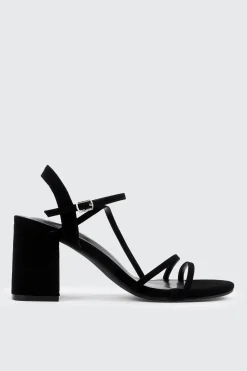 Block Heel Strappy Sandals