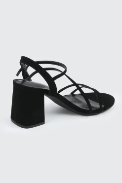 Block Heel Strappy Sandals