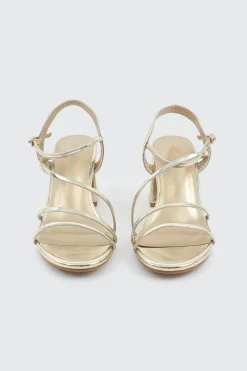Block Heel Strappy Sandals