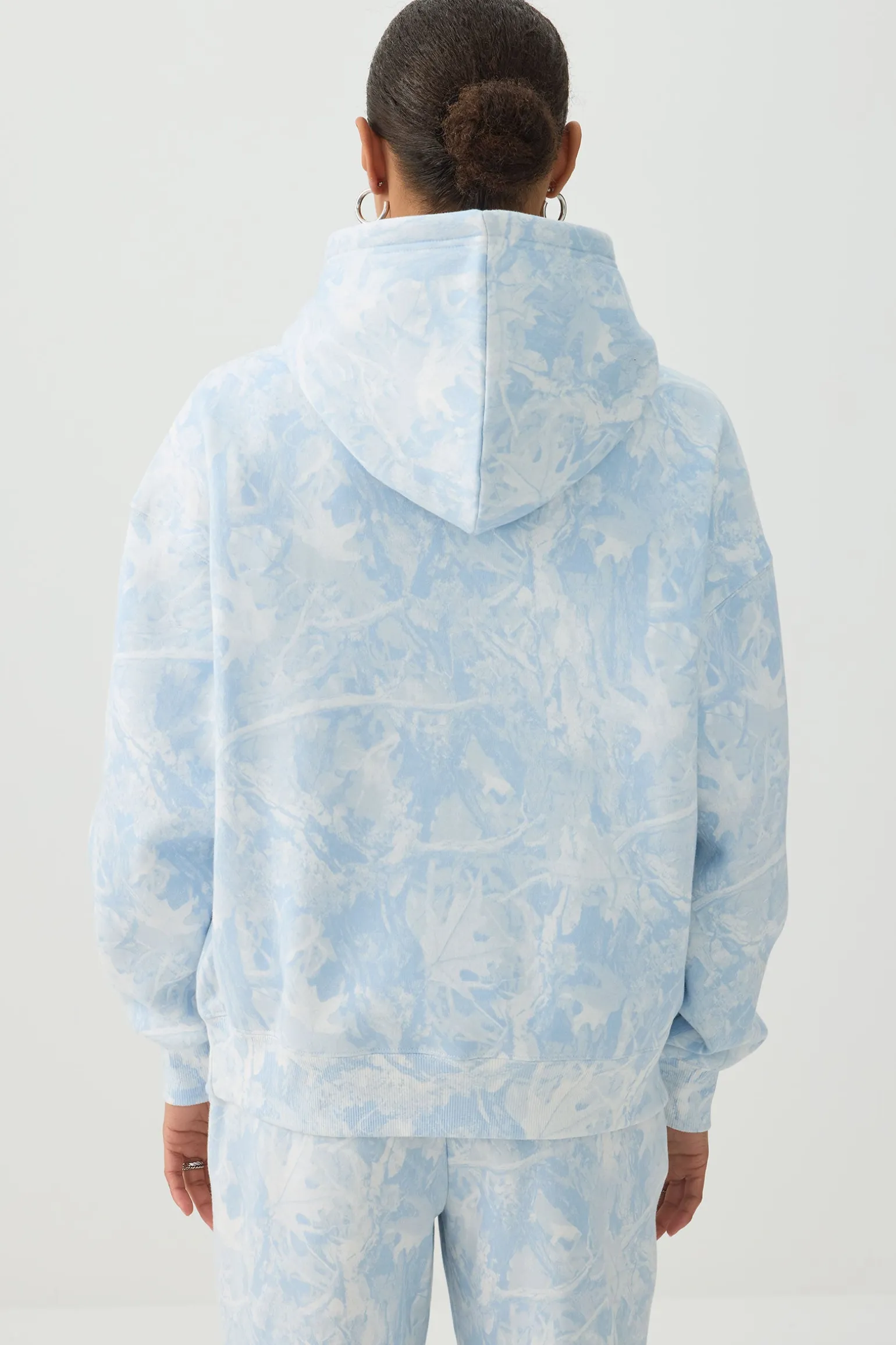 Blue Camouflage Hoodie