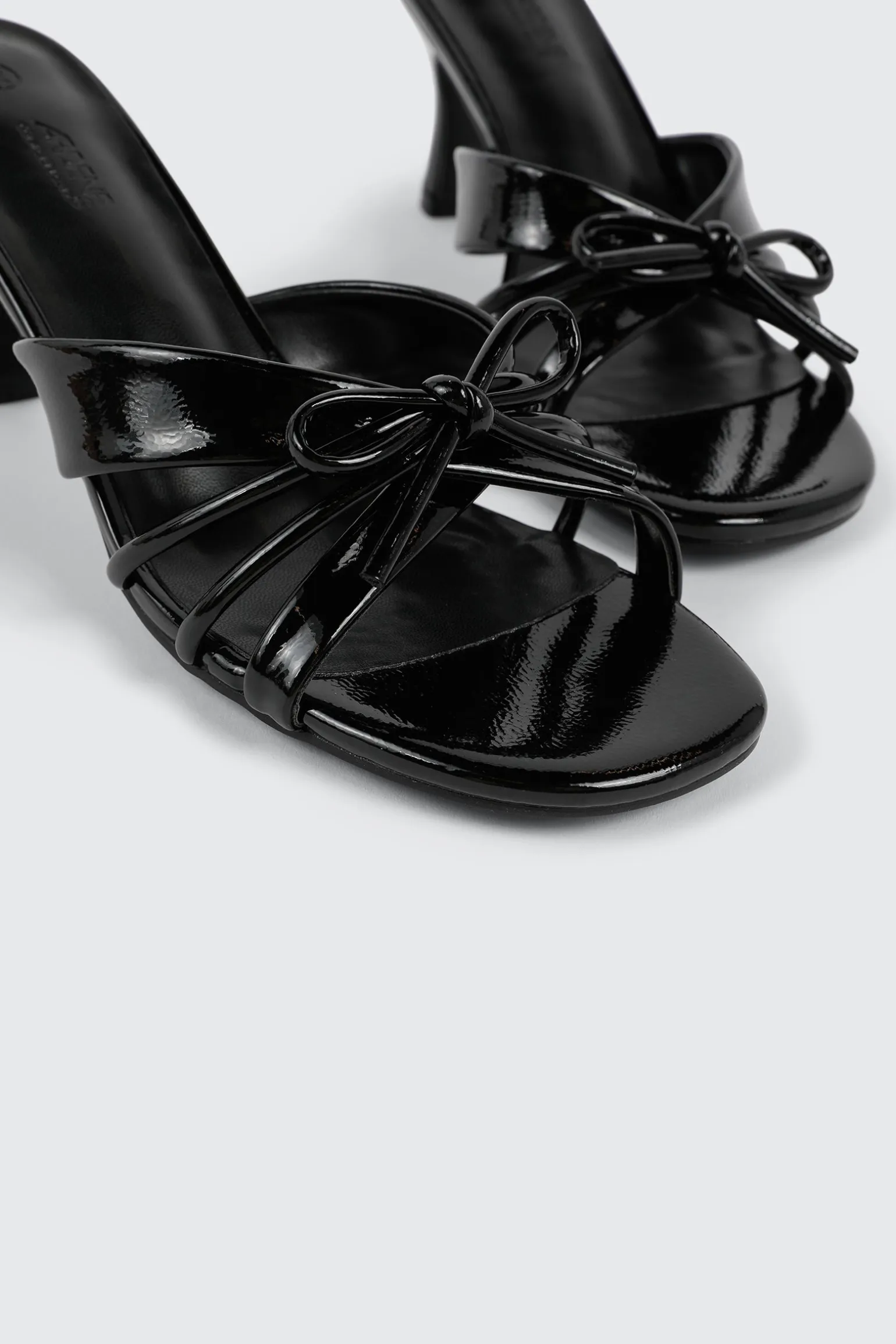 Bow Kitten Heel Sandals